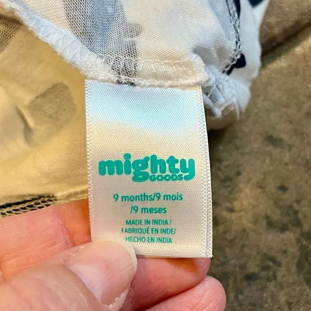 Mighty Goods Blue Whale Baby Knot Hat 9 months